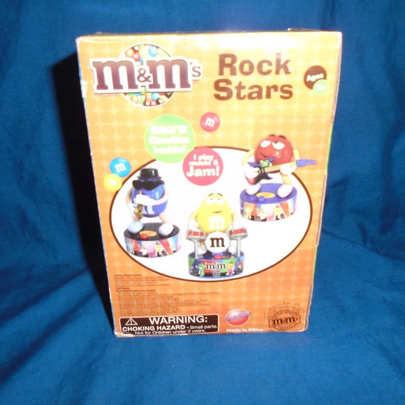 2016 Yellow M&Ms Rock Stars Drummer Drums Player Musical Collectible - Picture 2 of 5